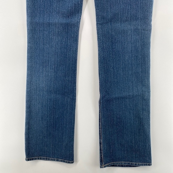 Warehouse One Jeans Women's Size 26 Long Boot Cut Zip Closure Blue Denim - Picture 9 of 13